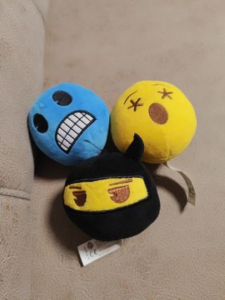 Peluches emoticonos de burger king