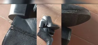 Botín negro de Stradivarius