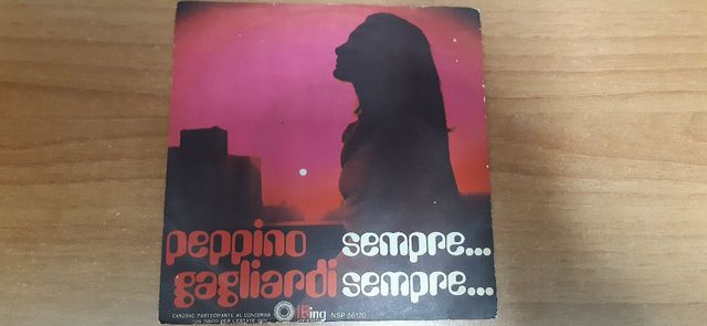 Disco vinile 45 giri Peppino Gagliard