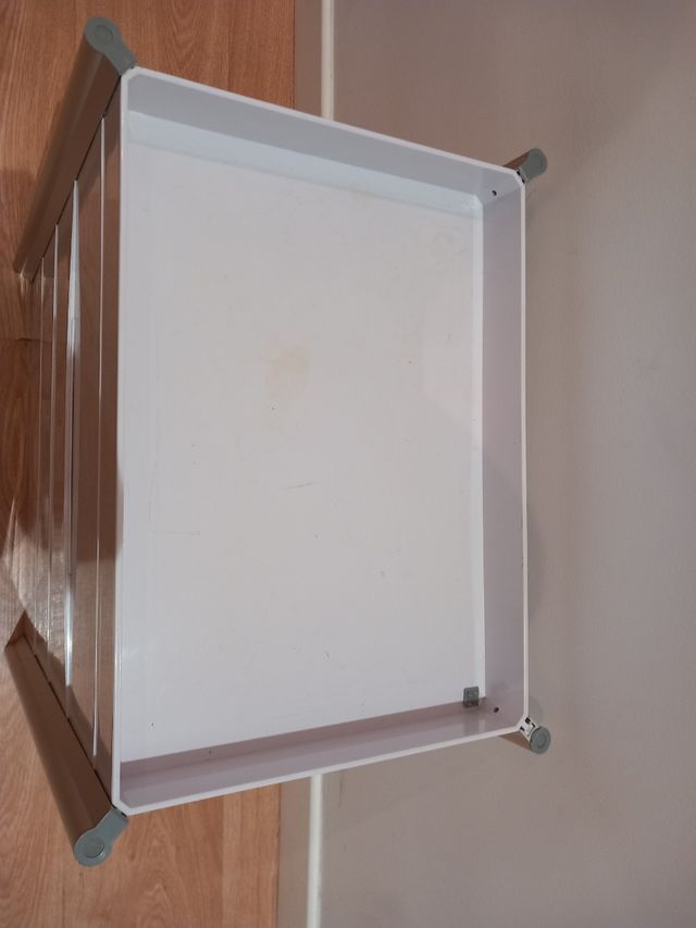 Comodino bianco Mesa