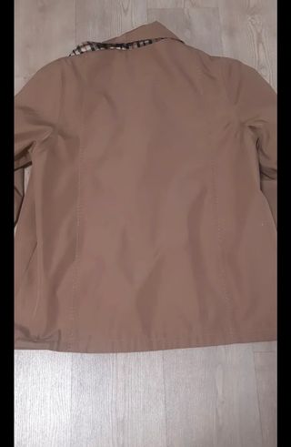 Gabardina mujer beige