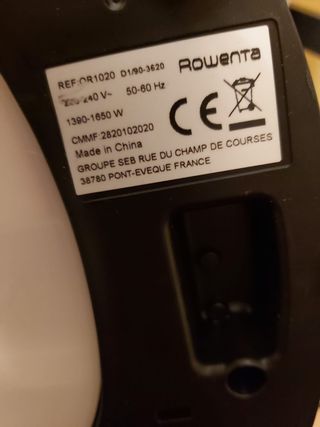 Rowenta ixeo plancha portátil