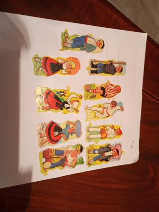 Cromos troquelados Años 60/70