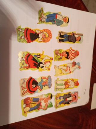 Cromos troquelados Años 60/70