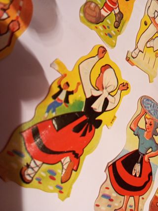 Cromos troquelados Años 60/70