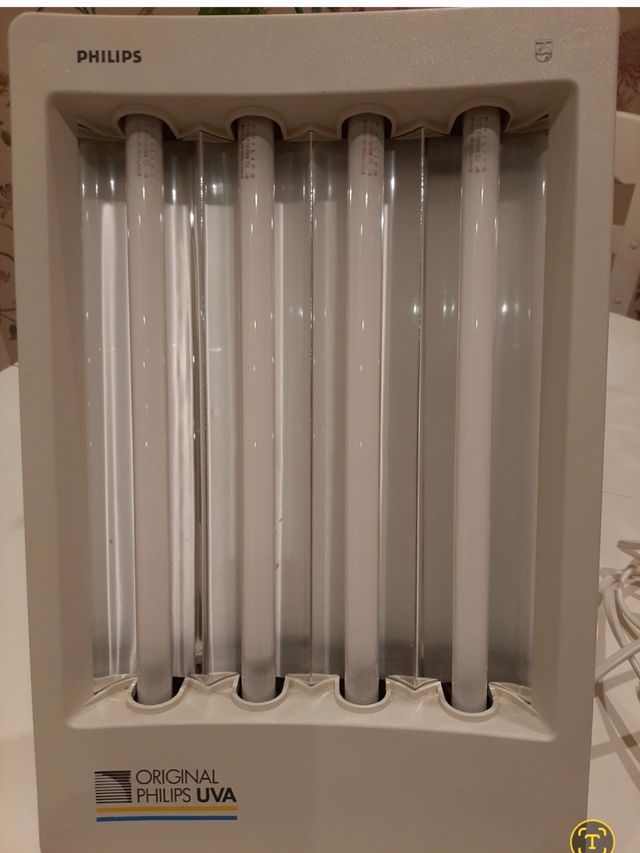 Rayos UVA-Pantalla facial