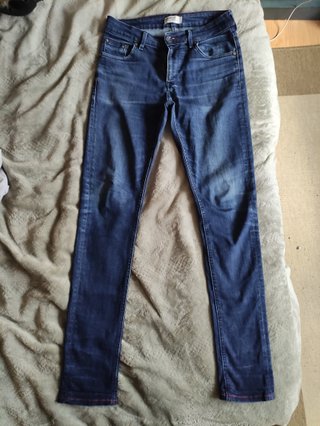 PACK 2 PANTALONES VAQUEROS SUPER SKINNY TALLA 38