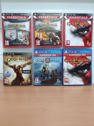 PACK GOD OF WAR (PS3 Y PS4)