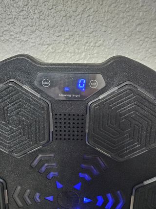 Maquina boxeo musical + guantes