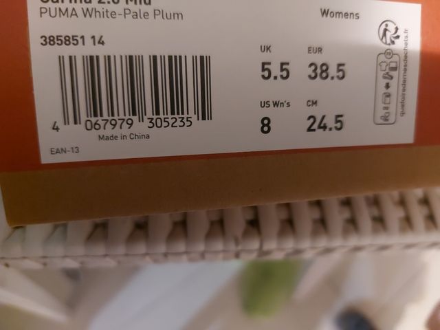 Puma Scarpe/Sneakers nuove taglia 38.5