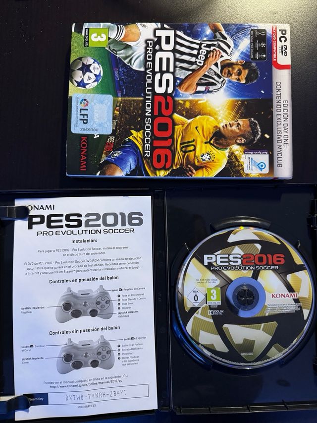 pes 2016 y mando