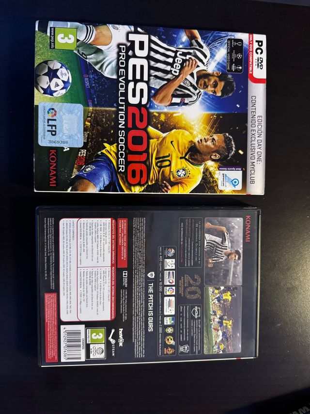 pes 2016 y mando