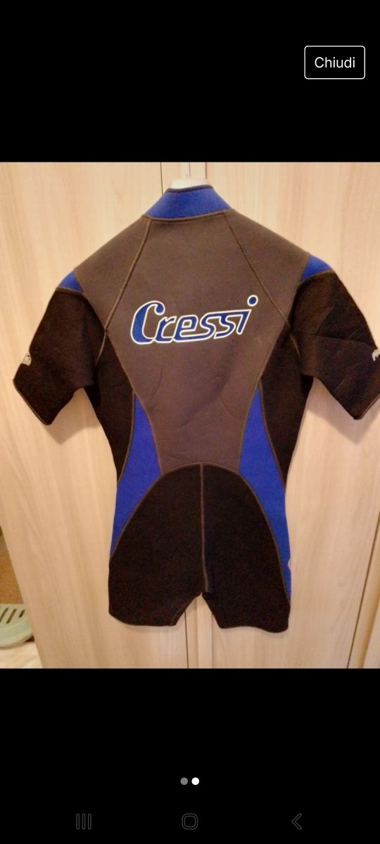 Muta sub Cressi taglia L4