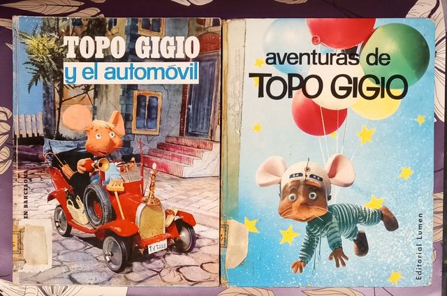 Libros infantiles las aventuras de topo gigio
