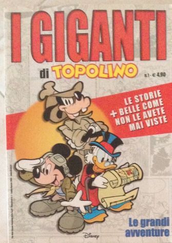 I GIGANTI DI TOPOLINO + Scienza papera