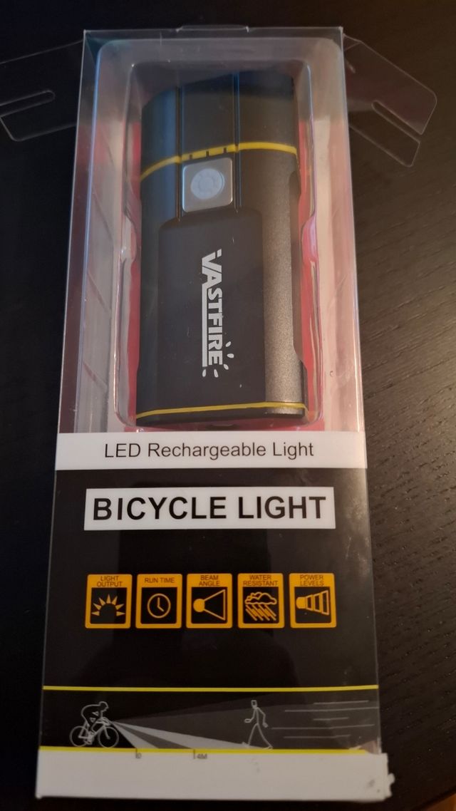 Linterna bicicleta led potente