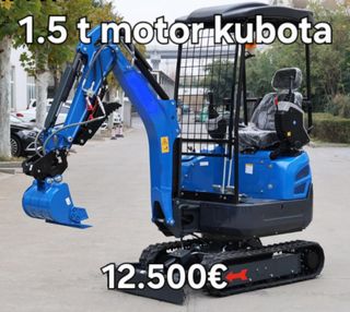 Mini excavadora 1.5