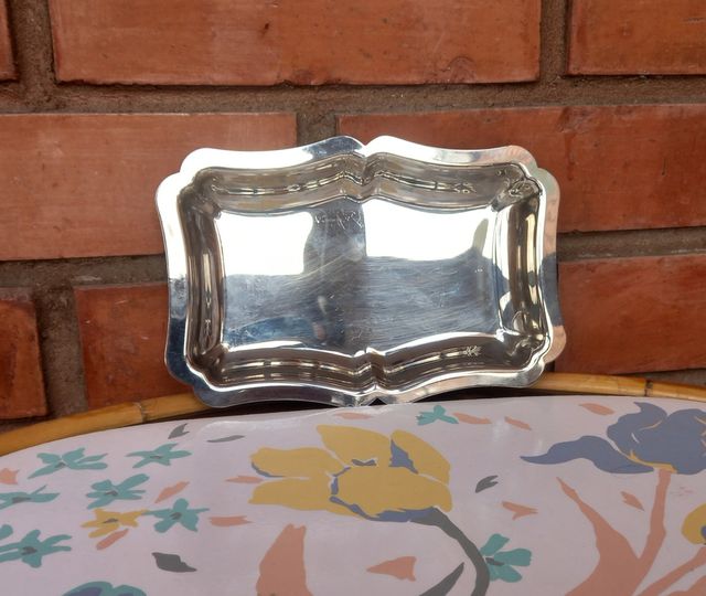 2 Bandejas Acero Vintage