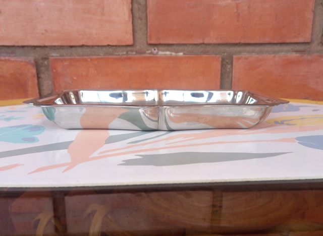 2 Bandejas Acero Vintage