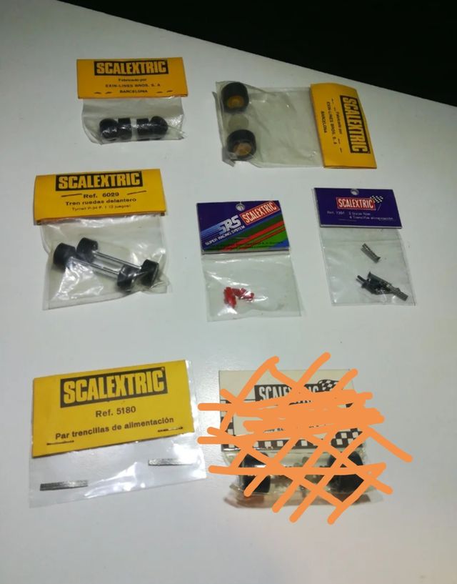 SCALEXTRIC EXIN RECAMBIOS