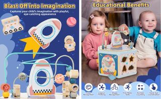 Cubo de actividades montessori