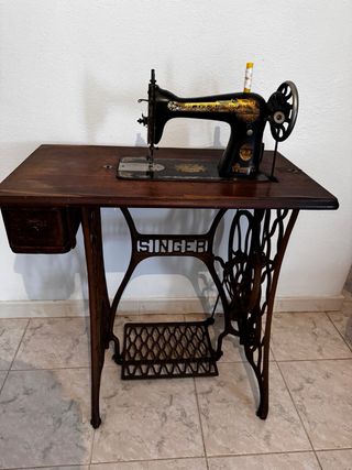 Maquina de coser singer 1927