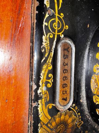 Maquina de coser singer 1927