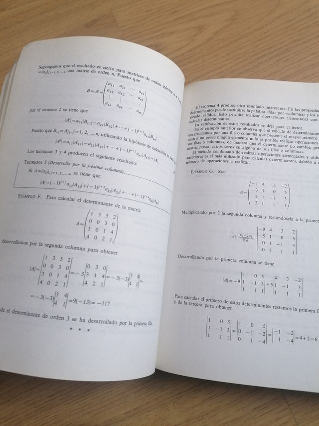 Álgebra y Geometría, Eugenio Hernández