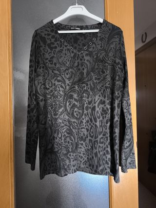 Jersey manga larga
