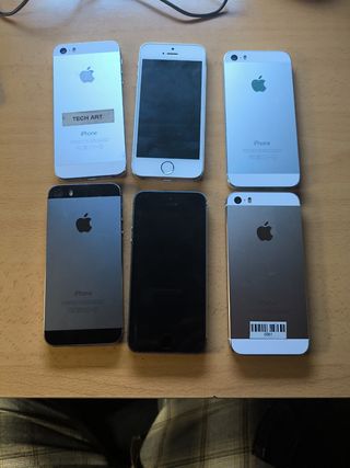 6 iphone 5s para piezas o reparacion