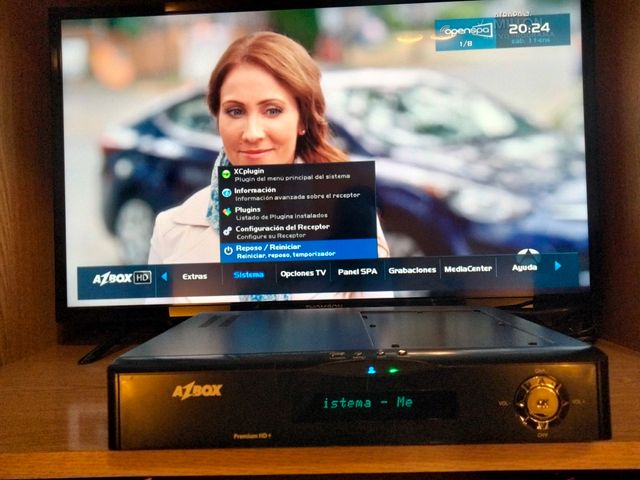 Receptor TDT + Satelite AZBox Premium HD