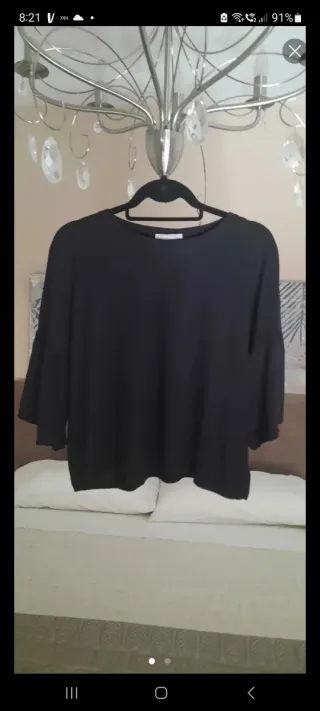 Camiseta encaje,camisa tirante y camiseta algodón