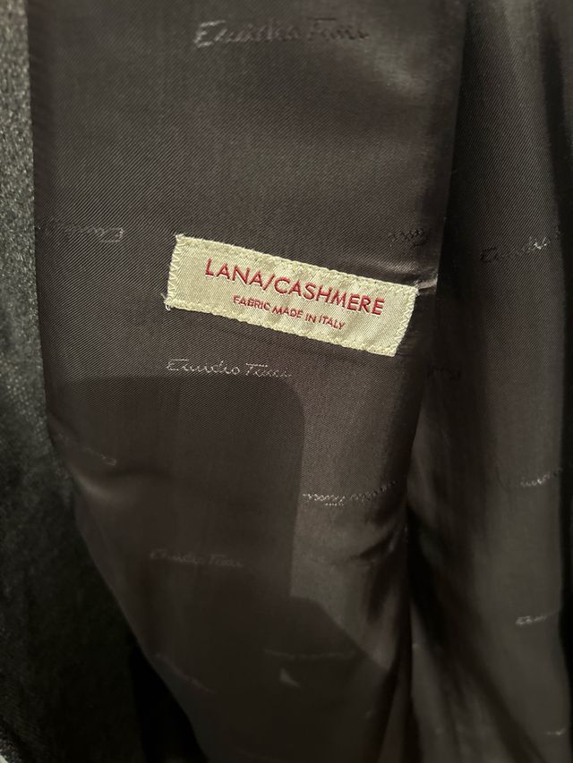 Abrigo  largo marrón de hombre Emidio Tucci