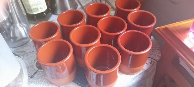 10 Tarros barro