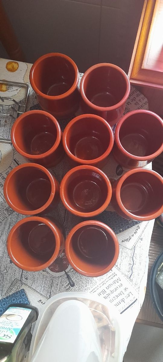 10 Tarros barro