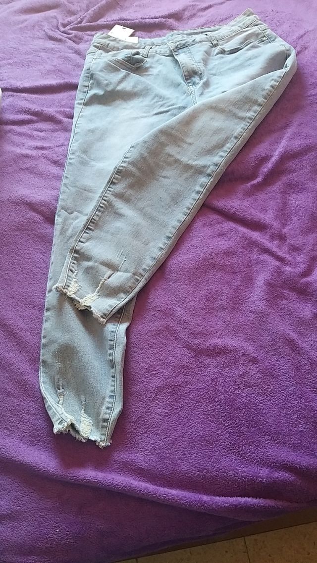 Vaquero elástico curvys