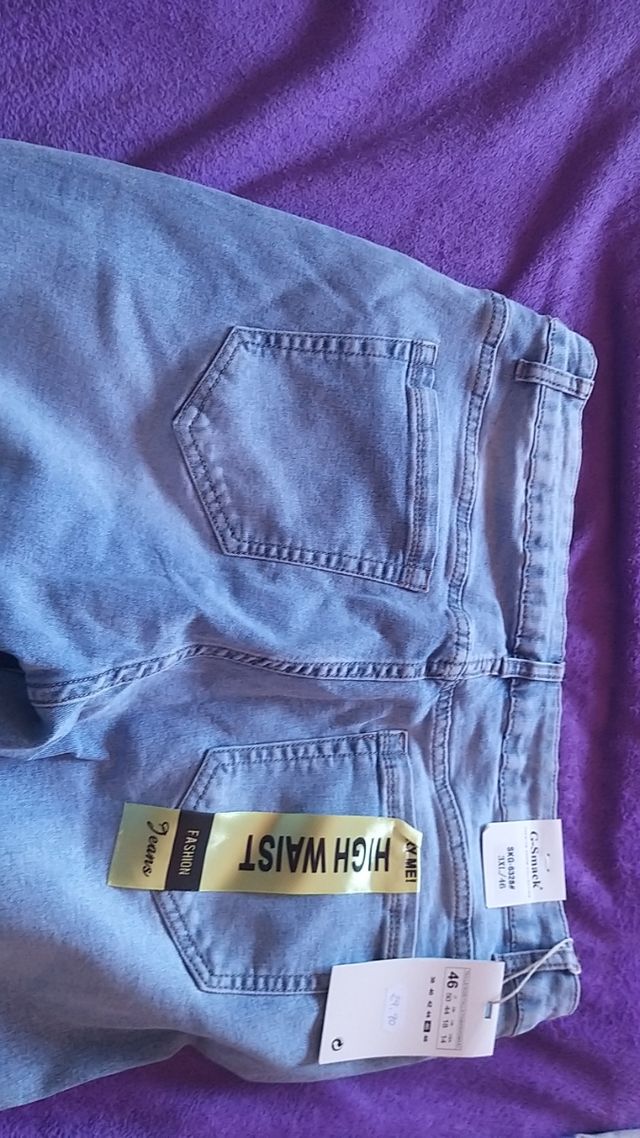 Vaquero elástico curvys