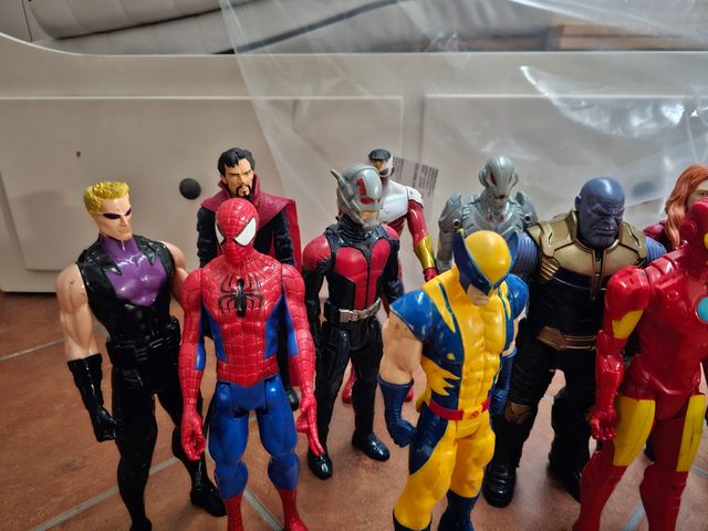 Pack figuras articuladas marvel 30 cm