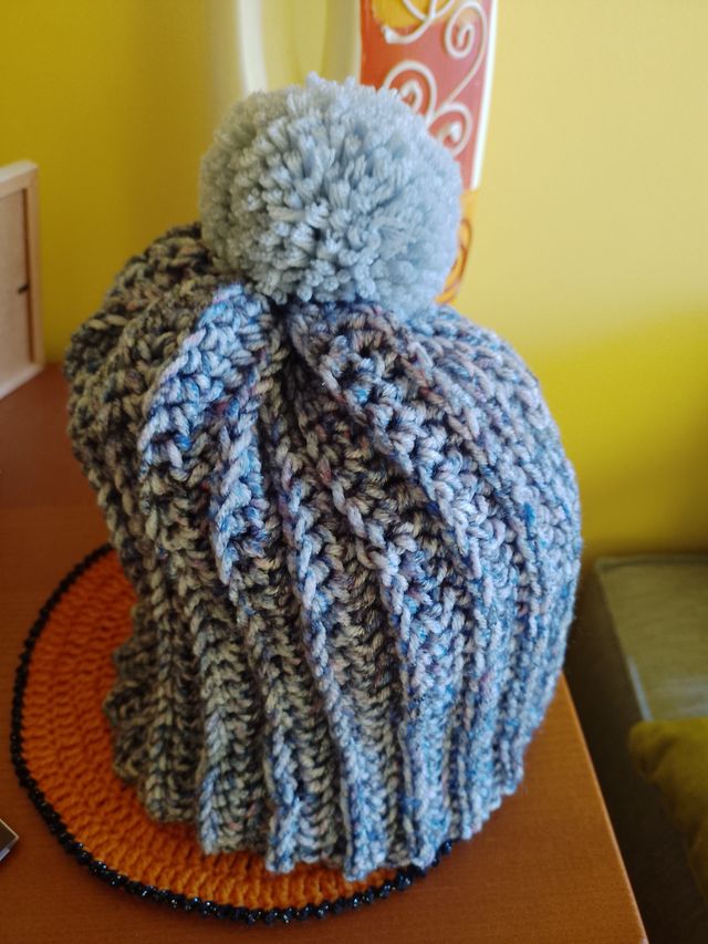 Gorro con pompón