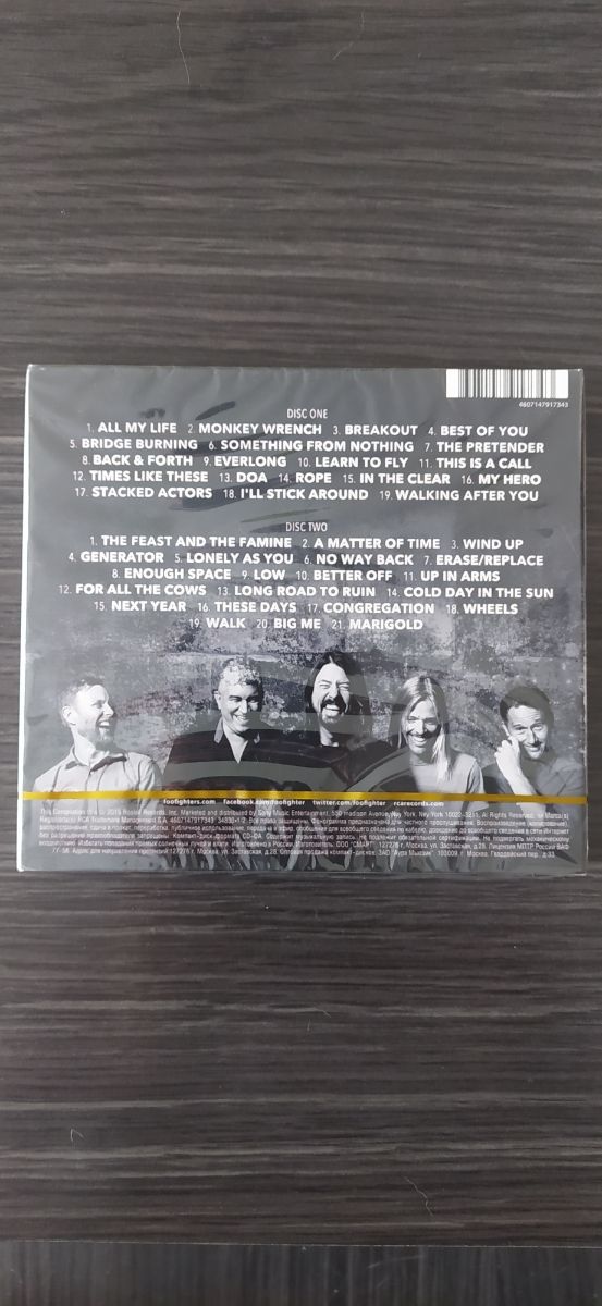 FOO FIGHTERS GREATEST HITS 2CDs