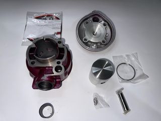 Kit cilindro 74cc am6  y carburador 24 keihin