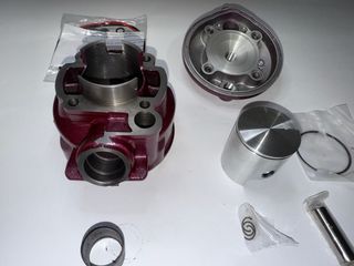 Kit cilindro 74cc am6  y carburador 24 keihin