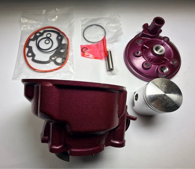 Kit cilindro 74cc am6  y carburador 24 keihin