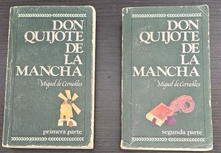 Quijote edición bruguera, dos partes