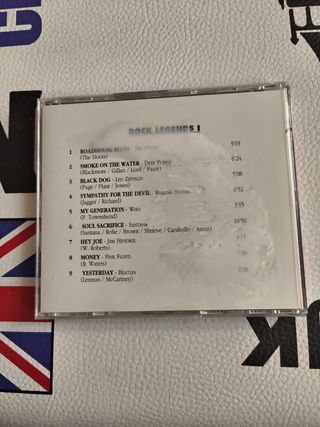 CD ANTIGUO DE LOS GRANDES DEL ROCK