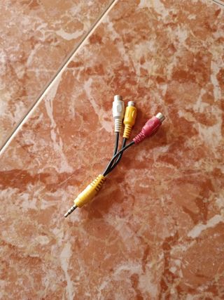 Adaptador cable RCA hembra a Jack