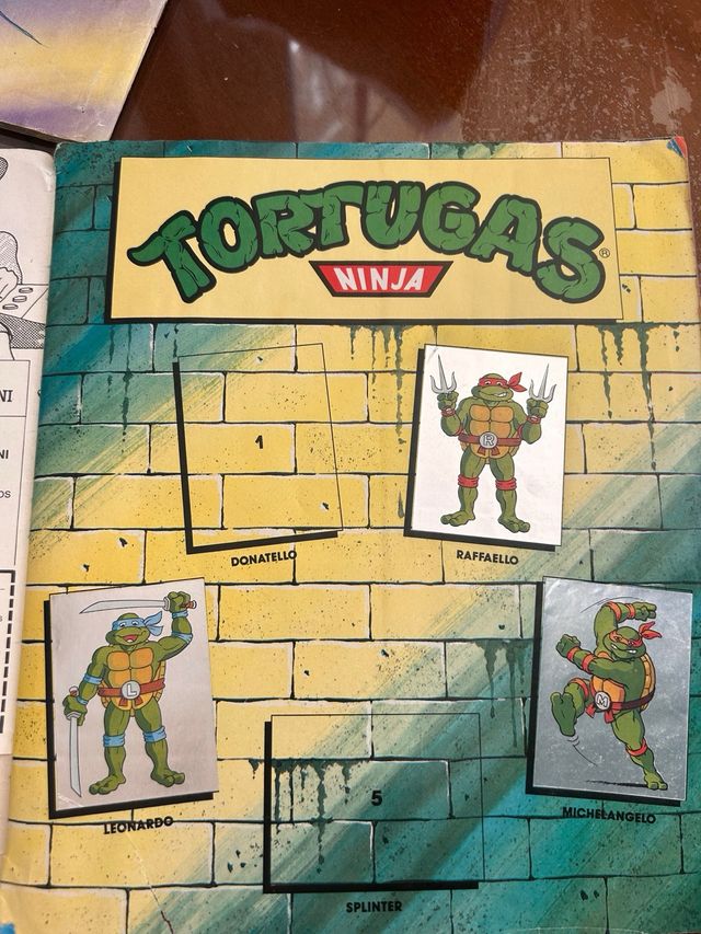 Album tortugas ninja de los 90
