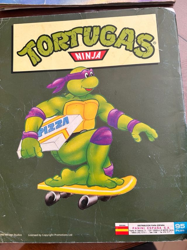 Album tortugas ninja de los 90
