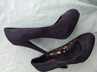 zapato corte salon stilletos tacon de 12cm