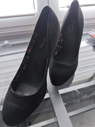 zapato corte salon stilletos tacon de 12cm